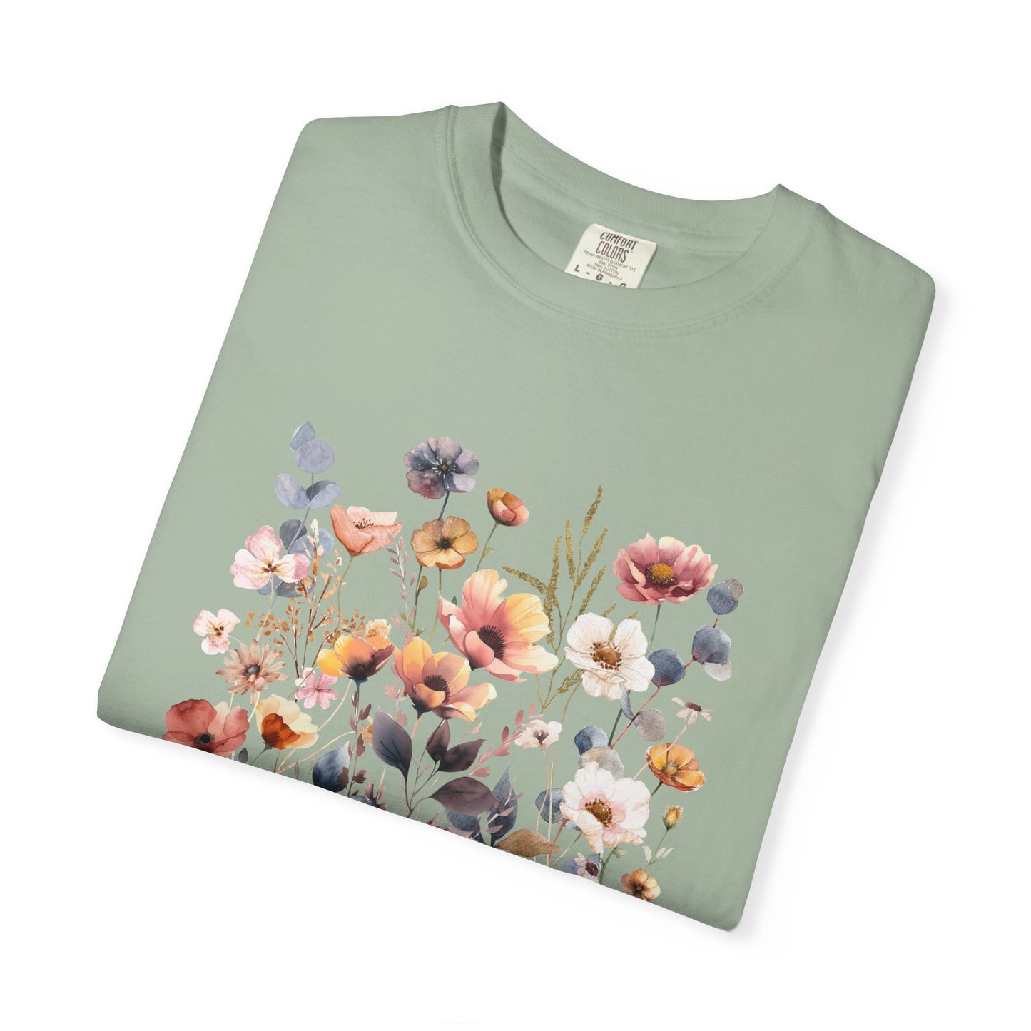 Boho Vintage Floral Print T-Shirt