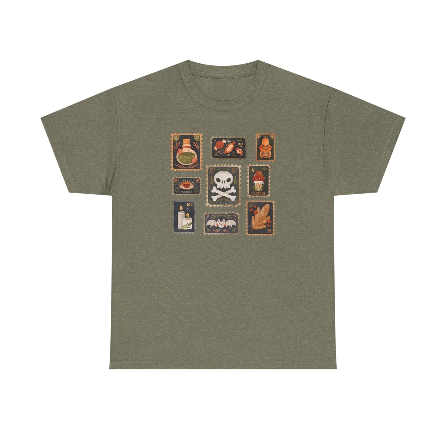 Vintage Halloween Stamps T-Shirt