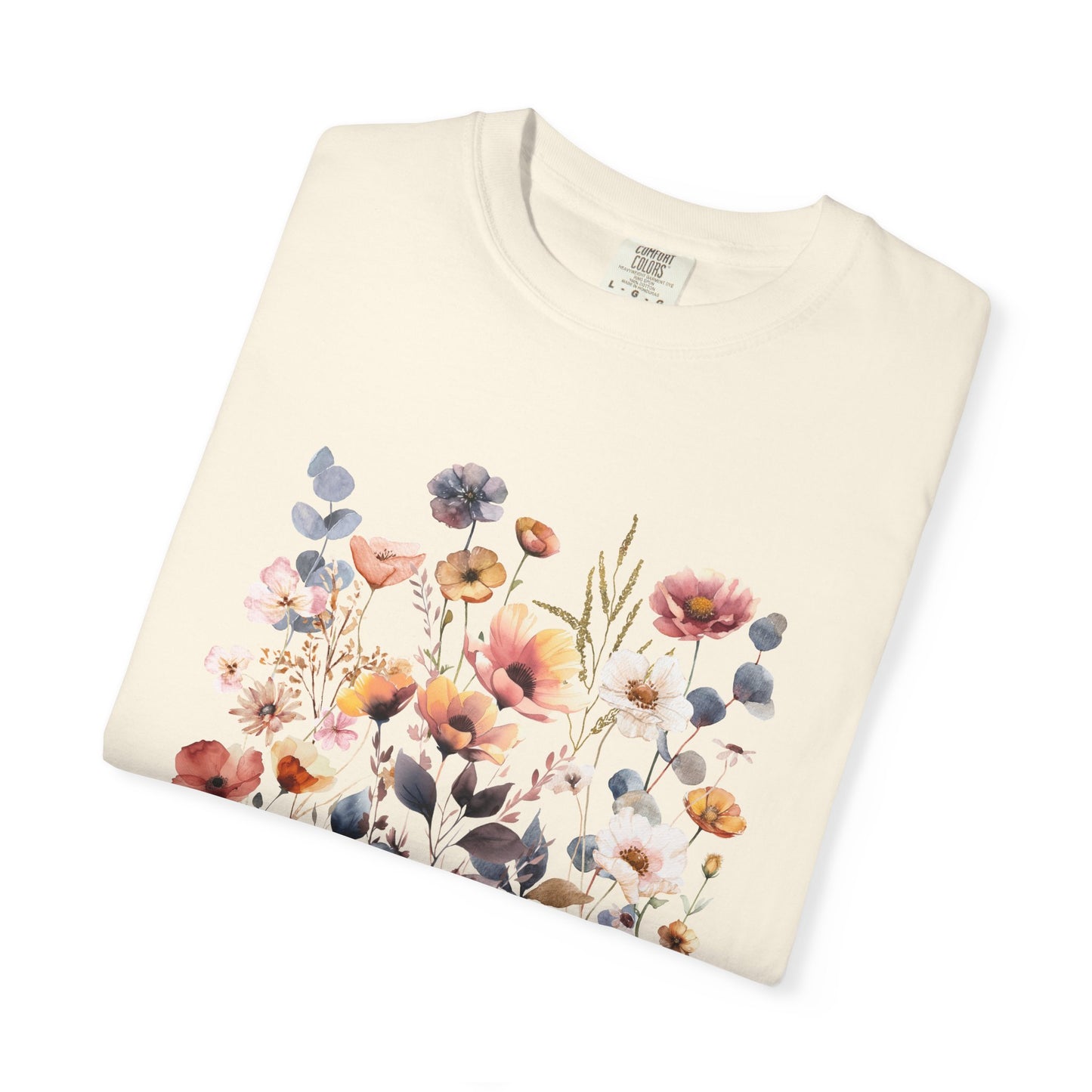 Boho Vintage Floral Print T-Shirt