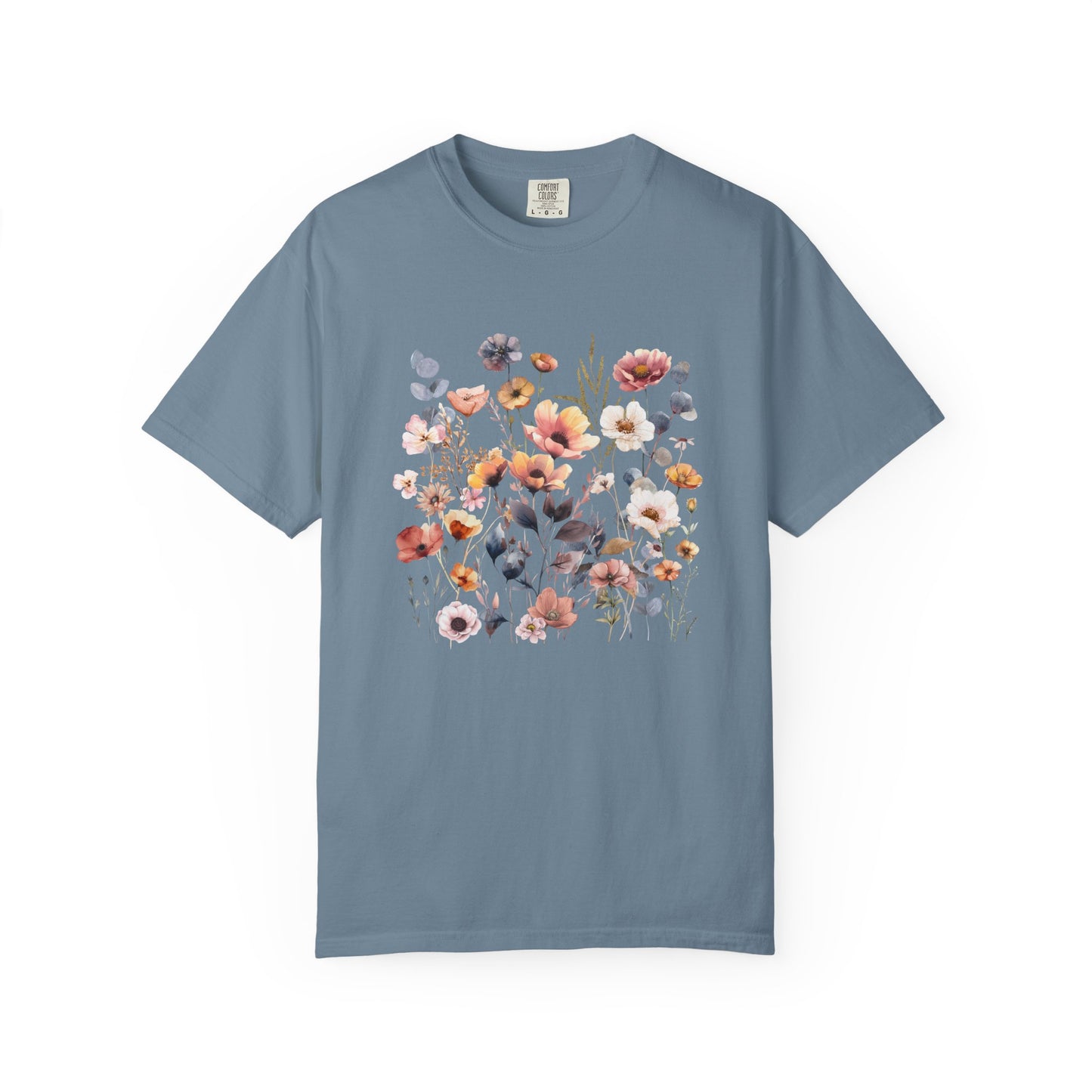Boho Vintage Floral Print T-Shirt