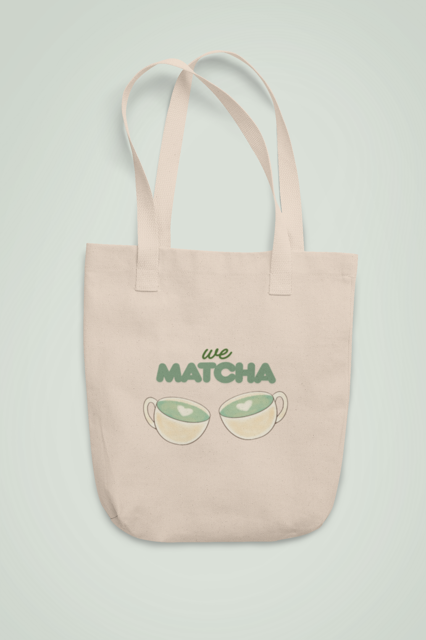 Cute Matcha Tote Bag