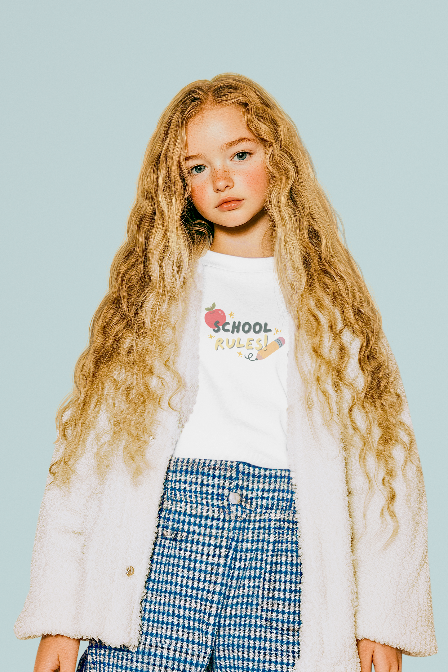 Cool School Rules T-Shirt for Kids