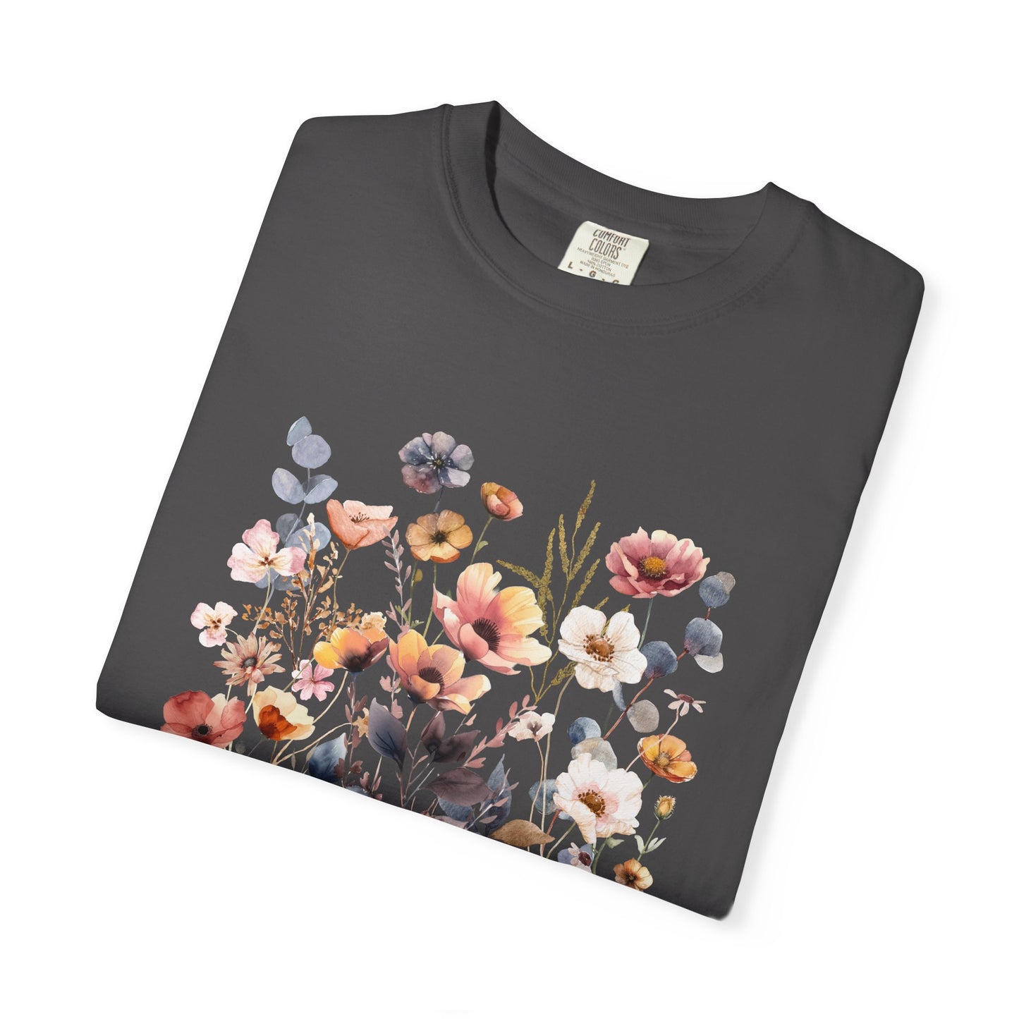 Boho Vintage Floral Print T-Shirt