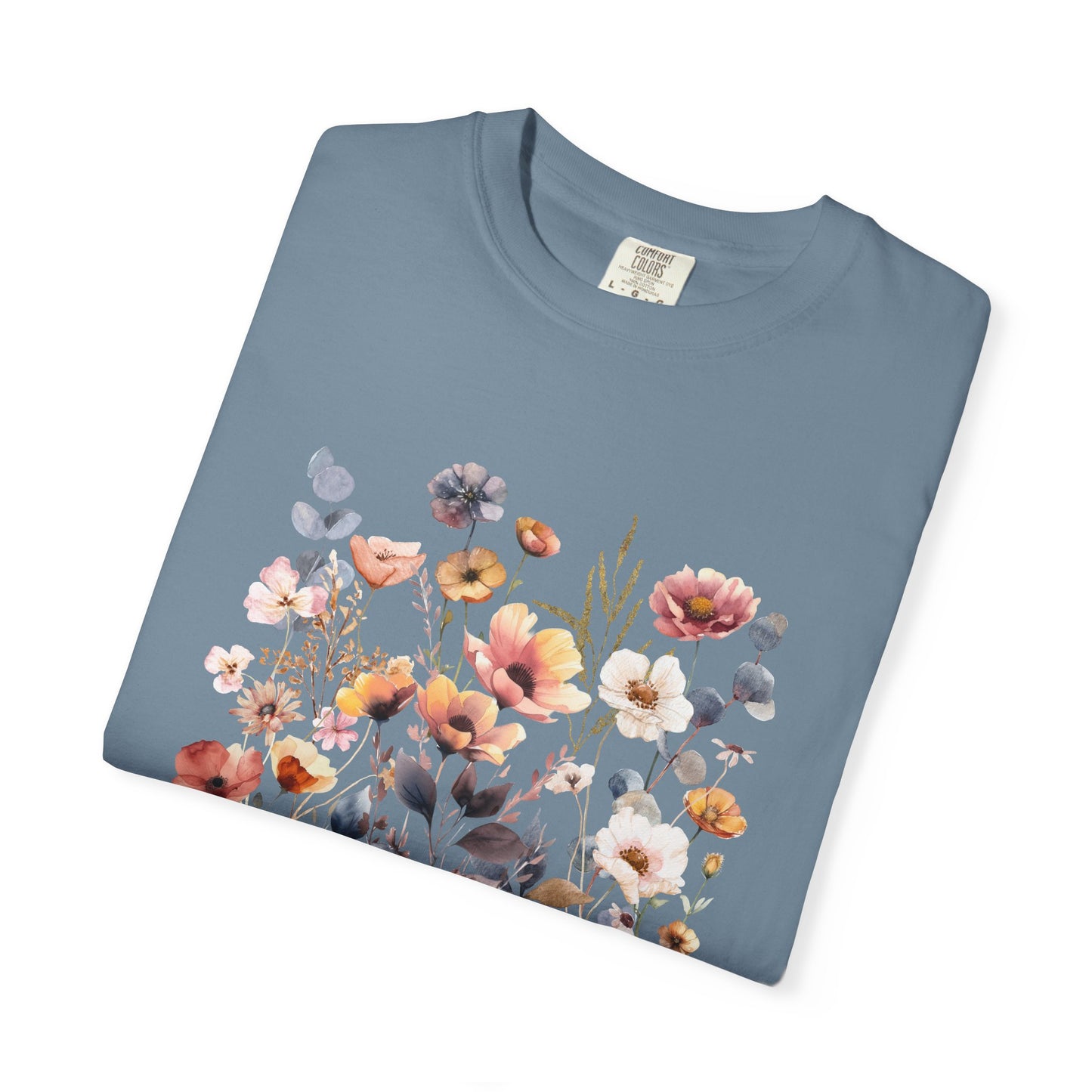 Boho Vintage Floral Print T-Shirt