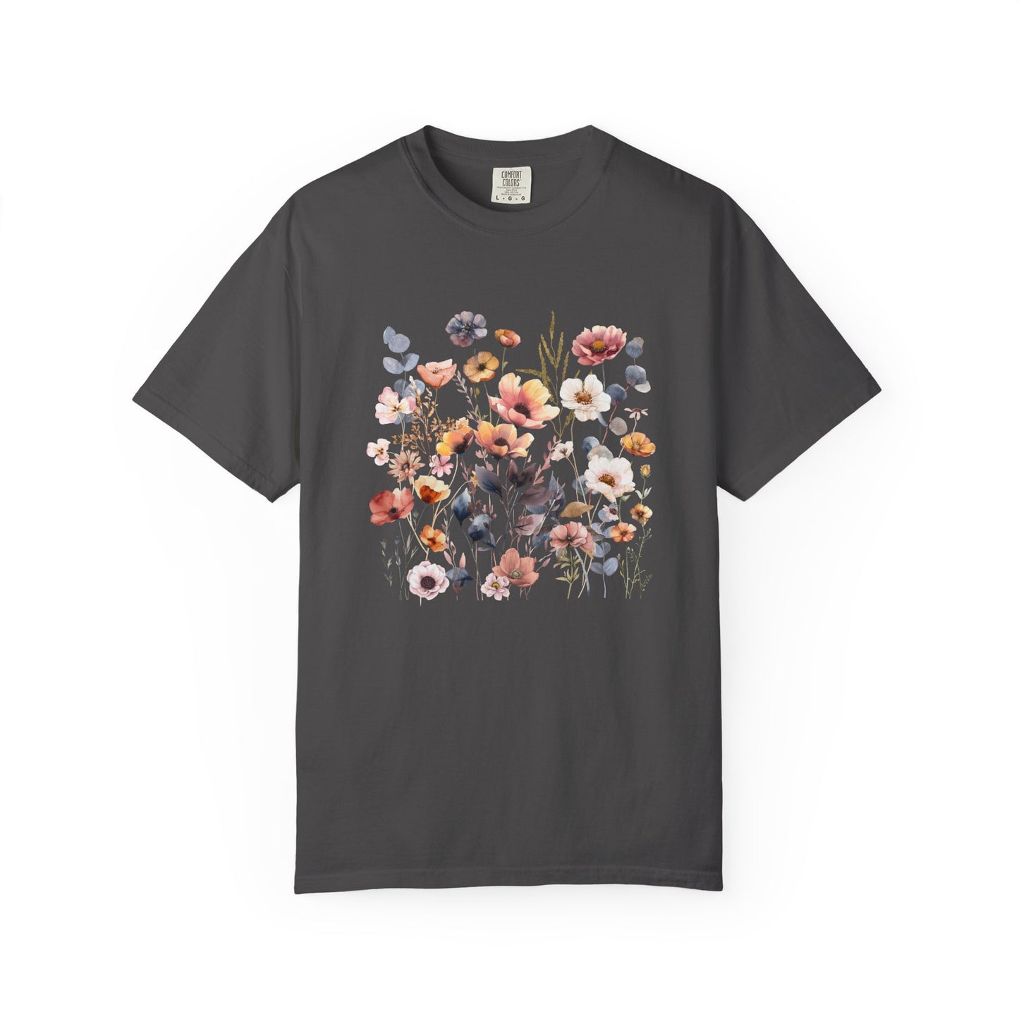 Boho Vintage Floral Print T-Shirt