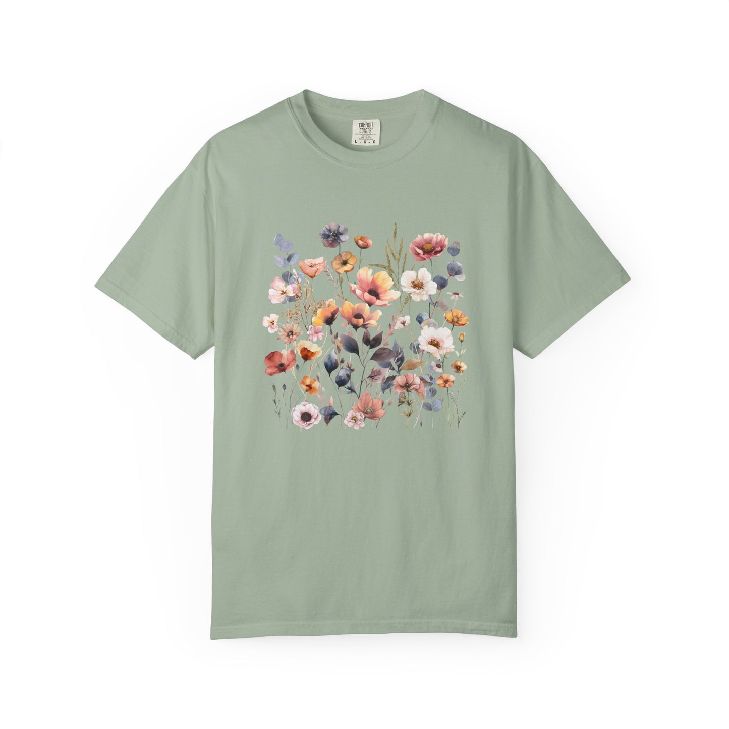 Boho Vintage Floral Print T-Shirt