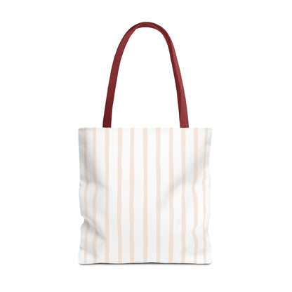 Chic Striped Tote Bag