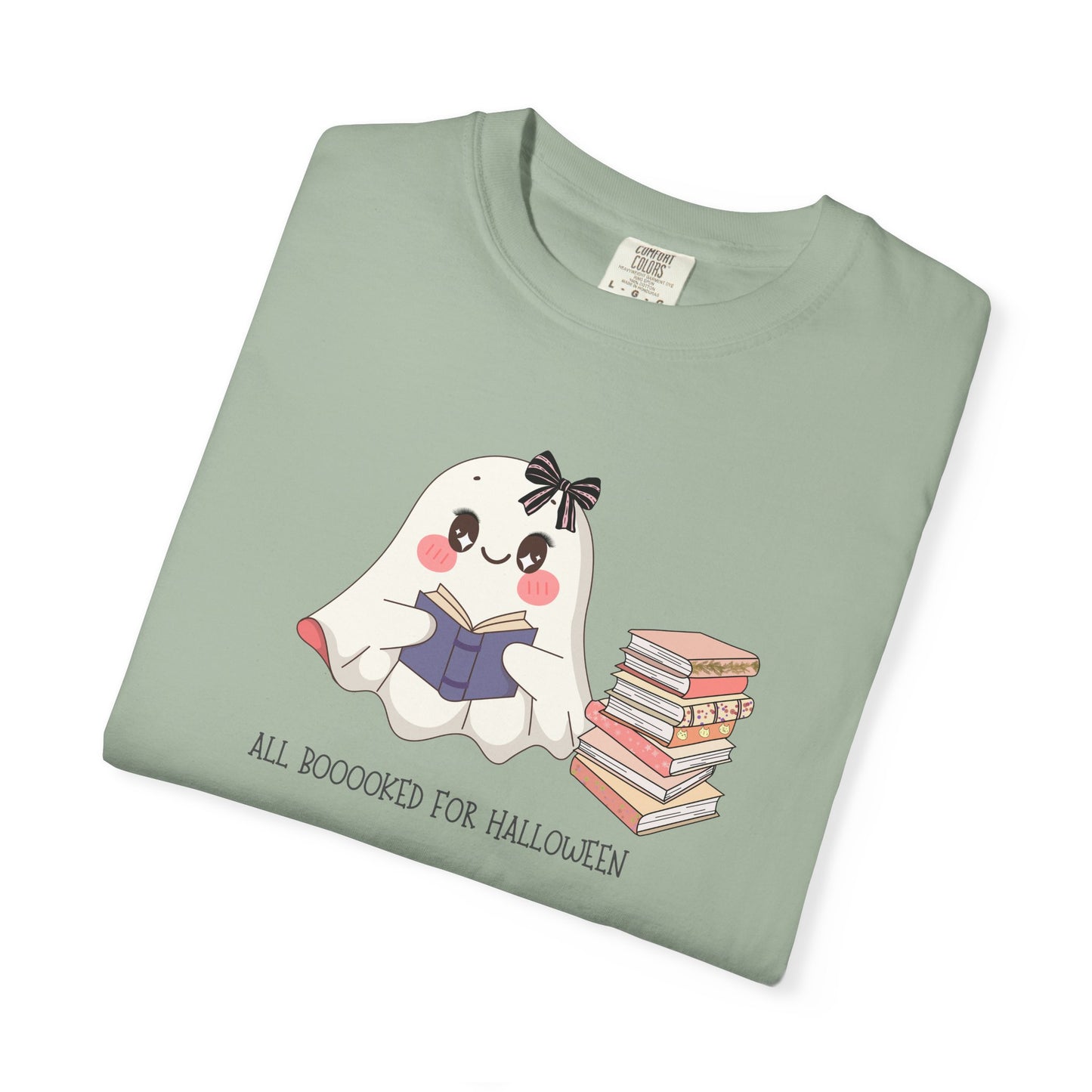 Cute Halloween Ghost Reader T-Shirt