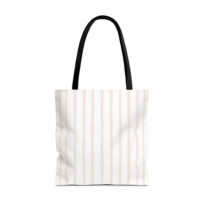 Chic Striped Tote Bag