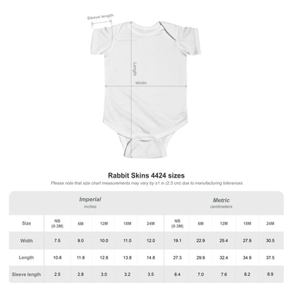 Beary Boujee Infant Girl Onesie