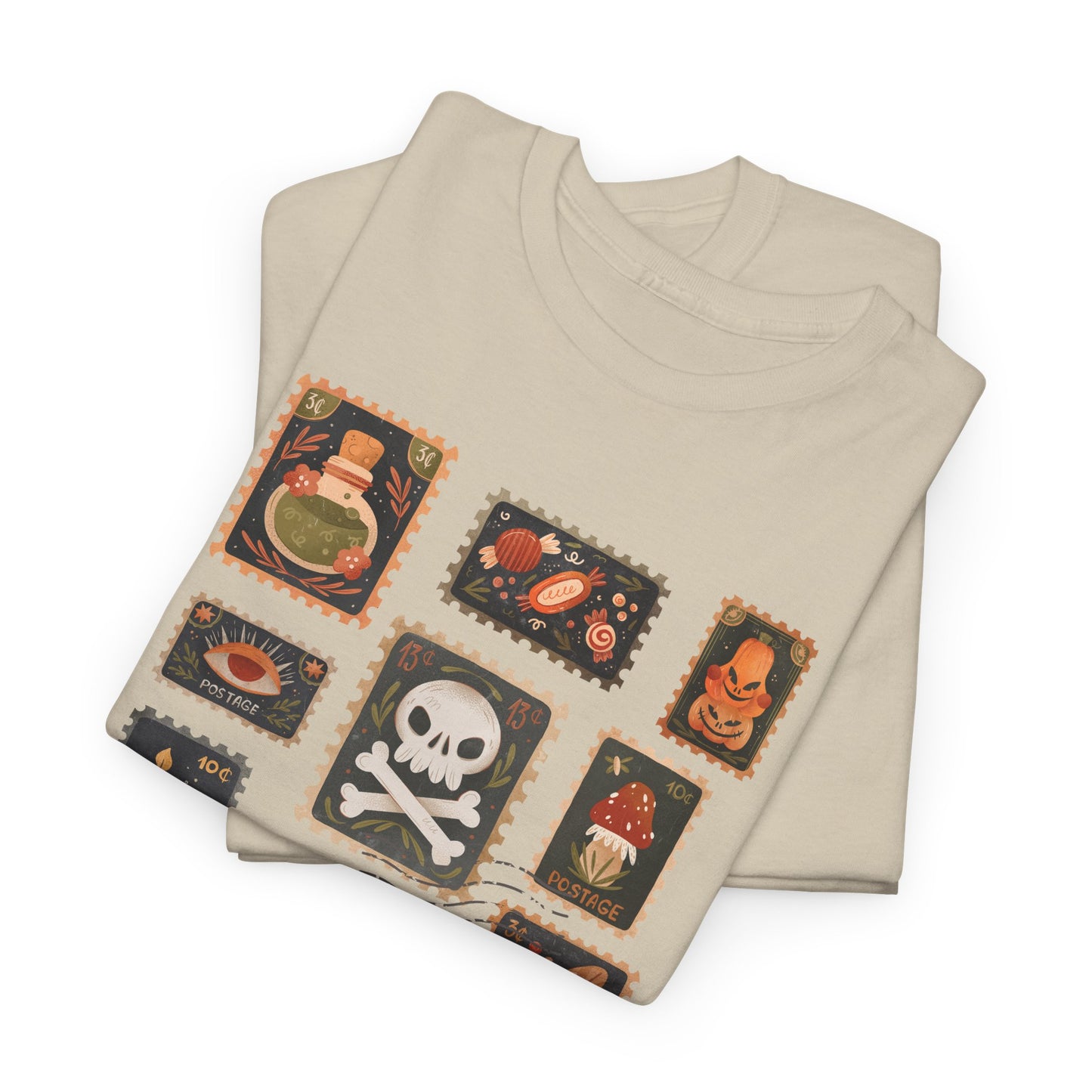 Vintage Halloween Stamps T-Shirt