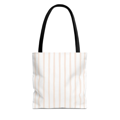 Chic Striped Tote Bag