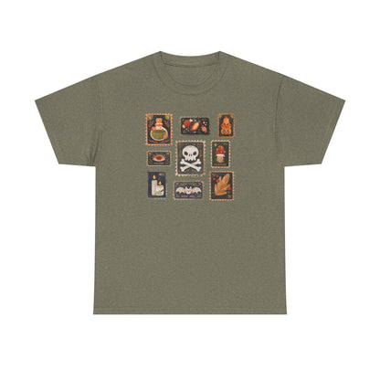 Vintage Halloween Stamps T-Shirt