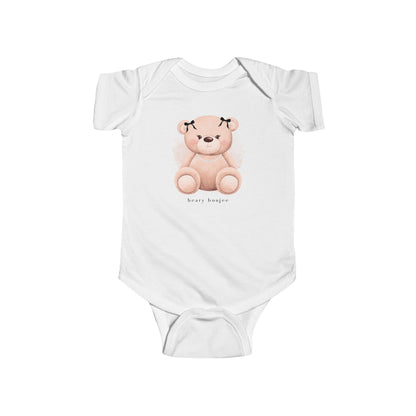 Beary Boujee Infant Girl Onesie