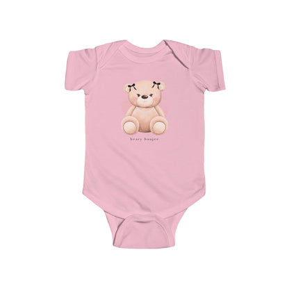 Beary Boujee Infant Girl Onesie