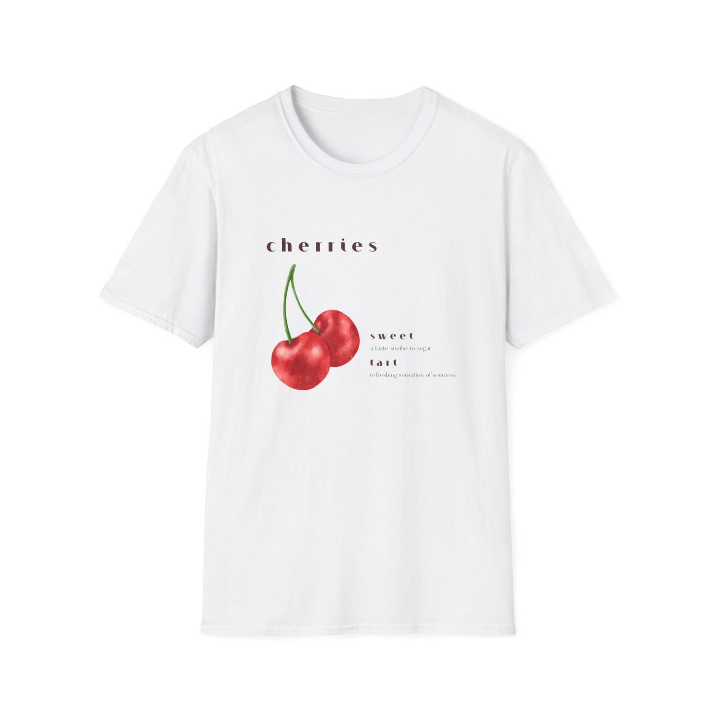 Cherry Graphic Softstyle T-Shirt