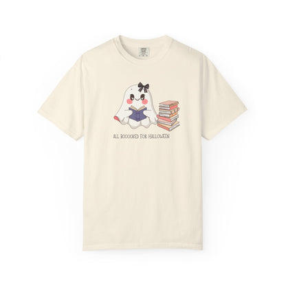 Cute Halloween Ghost Reader T-Shirt