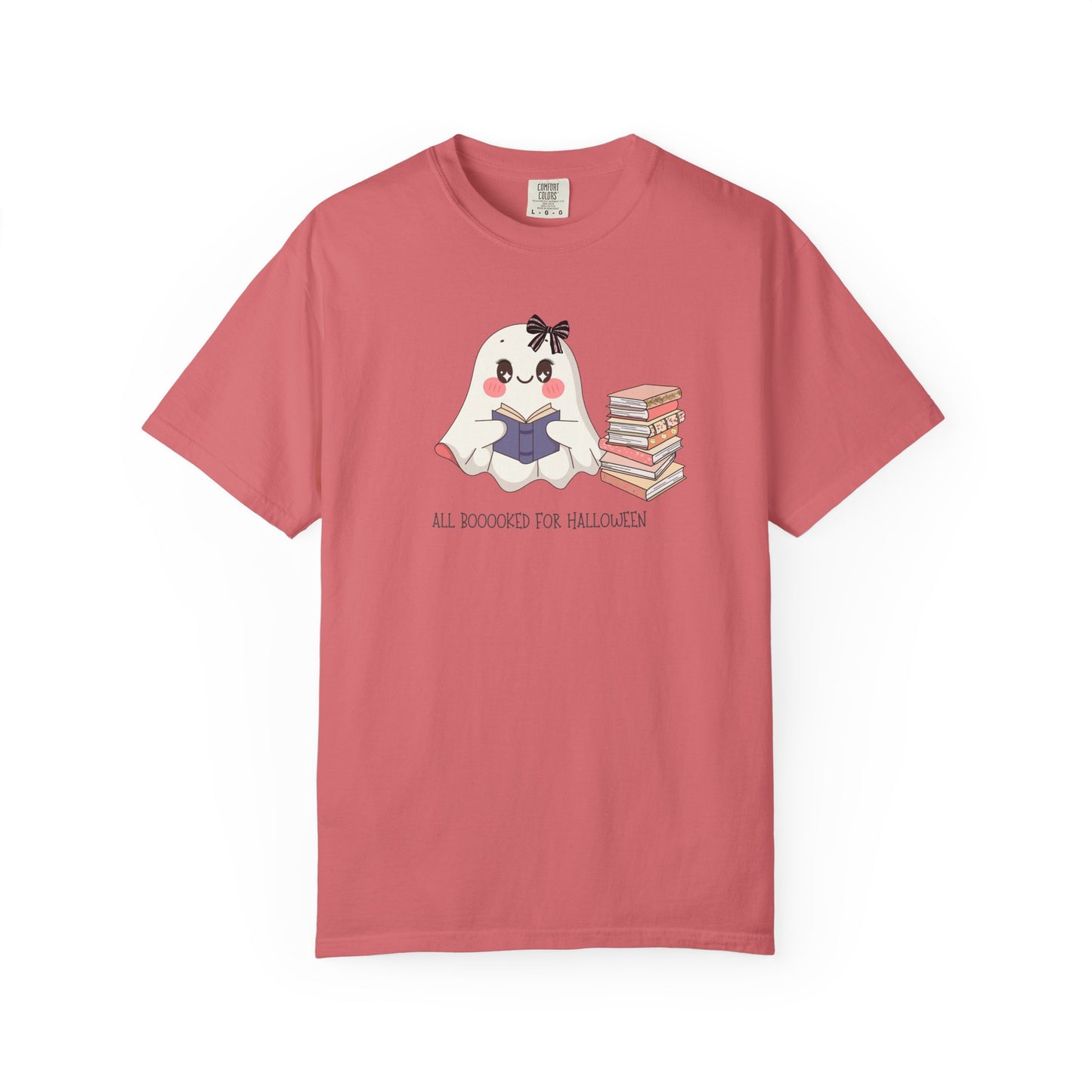 Cute Halloween Ghost Reader T-Shirt