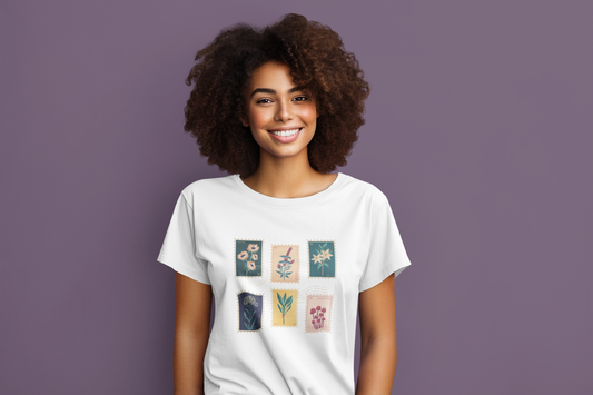 Women’s Stamp T-Shirt – Cool, Fun & Effortlessly Stylish