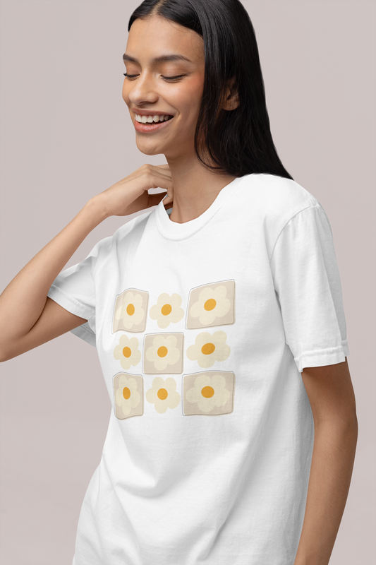 Cute Floral Tile T-Shirt