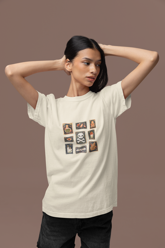 Vintage Halloween Stamps T-Shirt