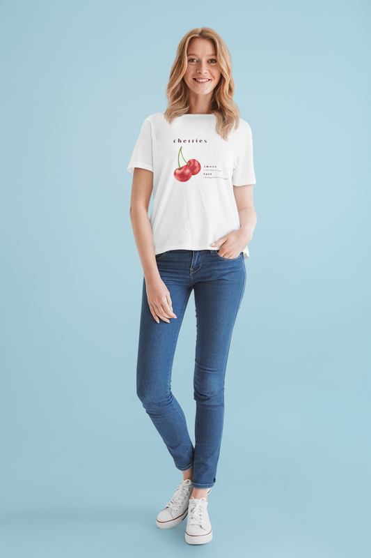 Cherry Graphic Softstyle T-Shirt