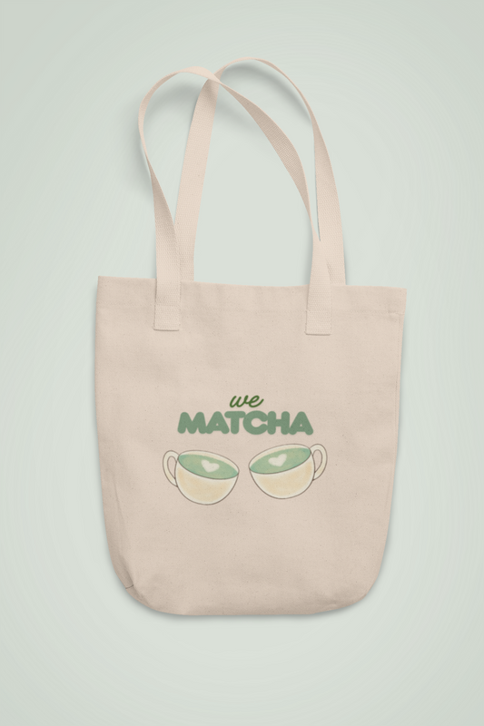 Cute Matcha Tote Bag