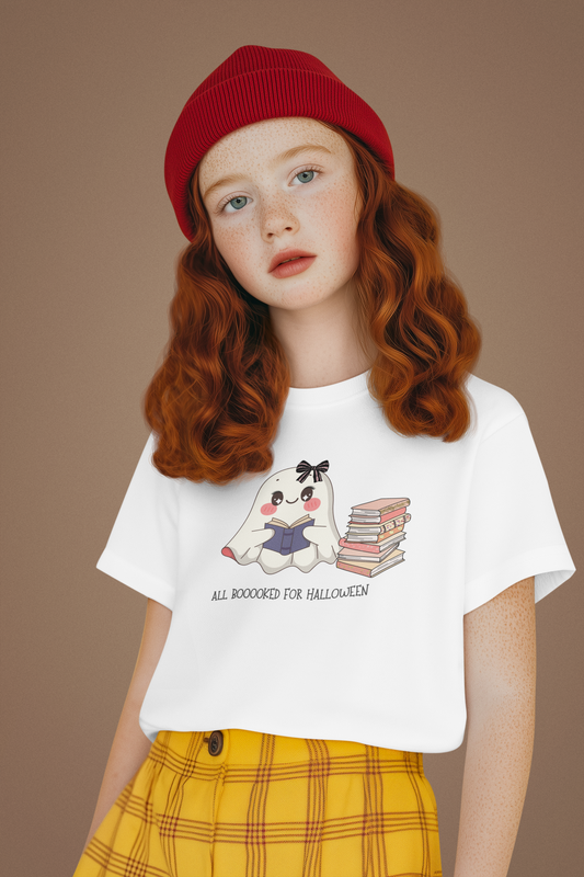All Boooooked For Halloween T-Shirt