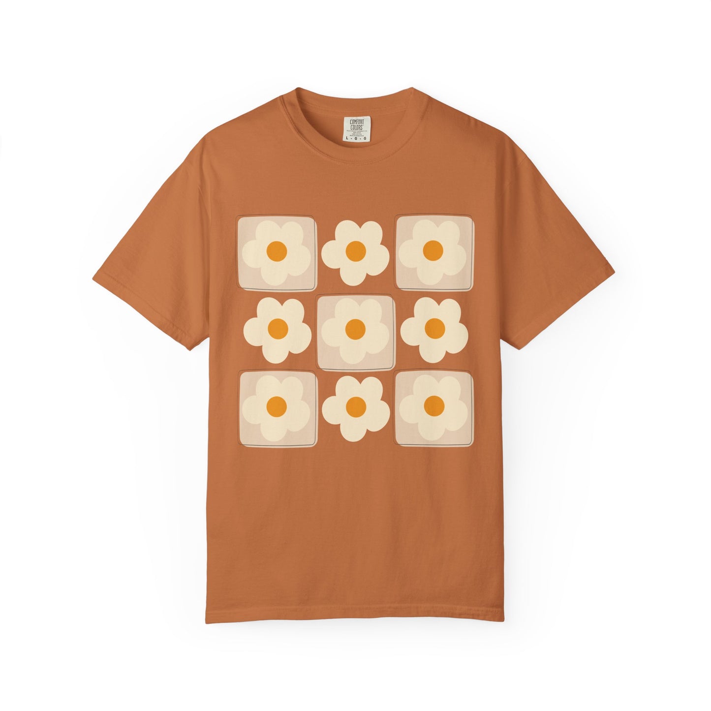 Cute Floral Tile T-Shirt