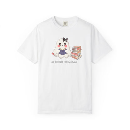 Cute Halloween Ghost Reader T-Shirt