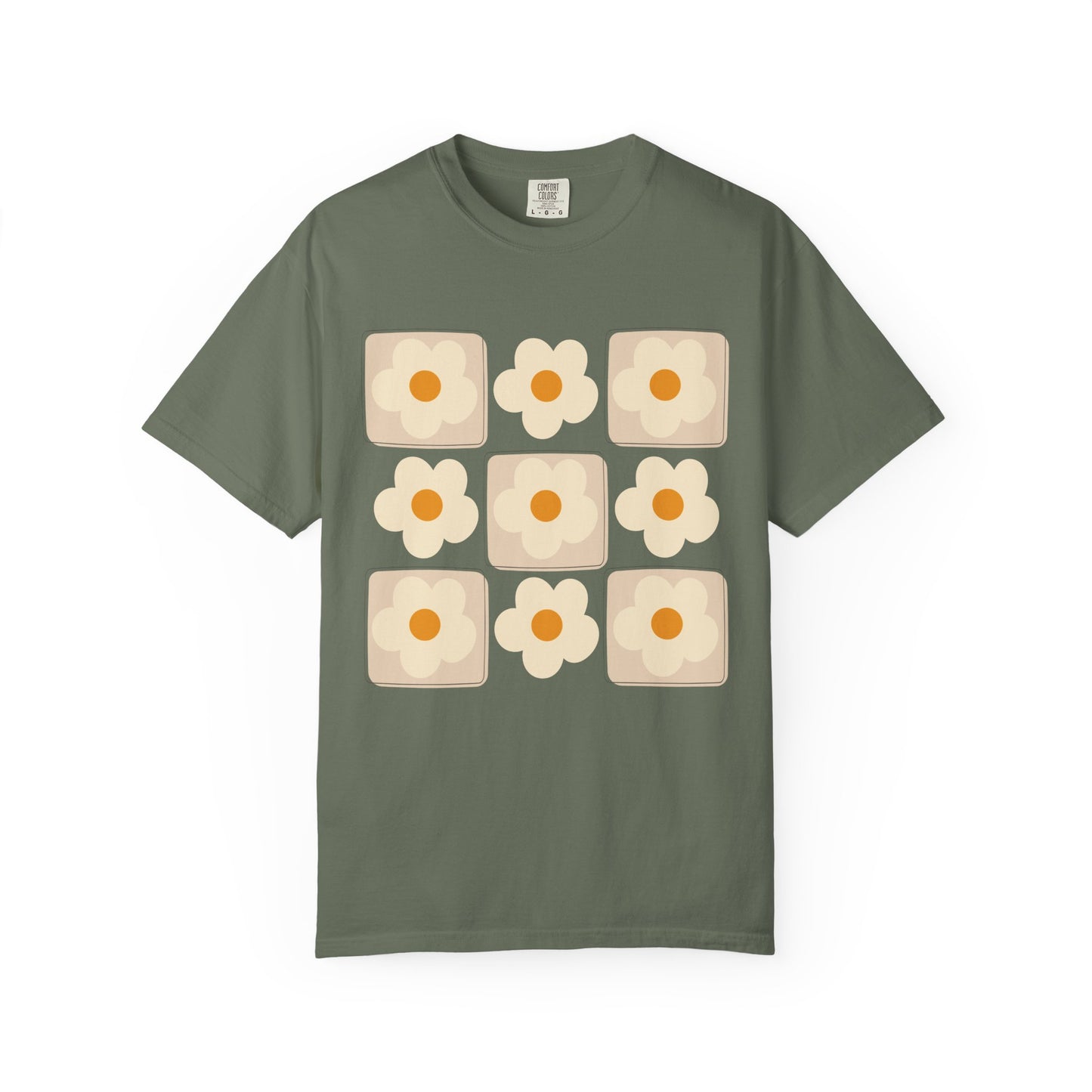 Cute Floral Tile T-Shirt