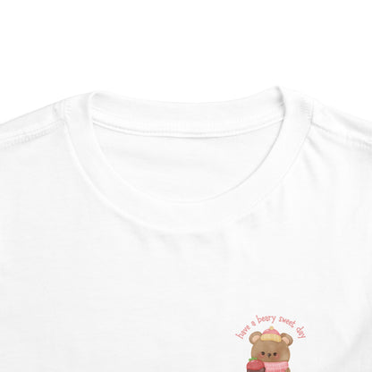 Beary Sweet Toddler Girl T-Shirt