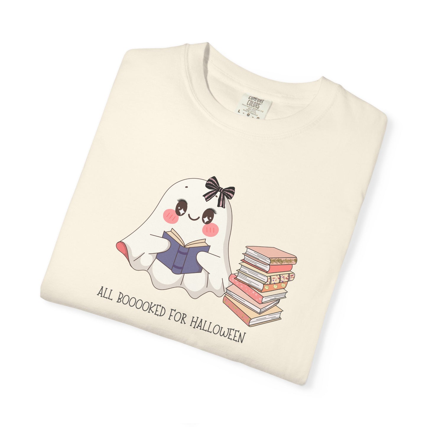 Cute Halloween Ghost Reader T-Shirt