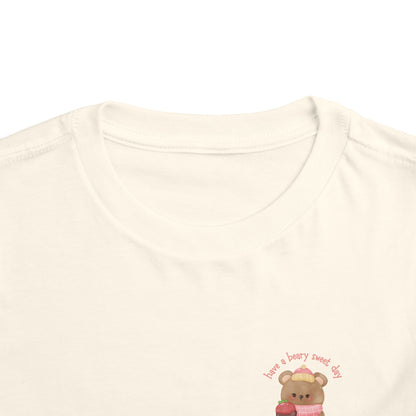 Beary Sweet Toddler Girl T-Shirt