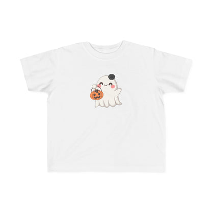 Toddler Girls' Cute Ghost T-Shirt