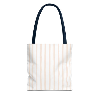 Chic Striped Tote Bag
