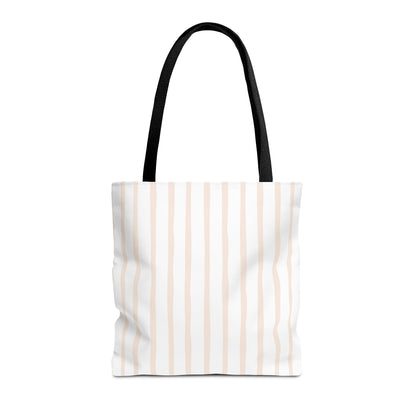 Chic Striped Tote Bag
